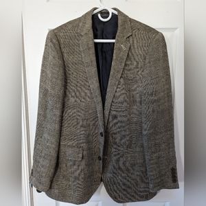 J Crew Men Blazer Jacket Linen Herringbone 38R